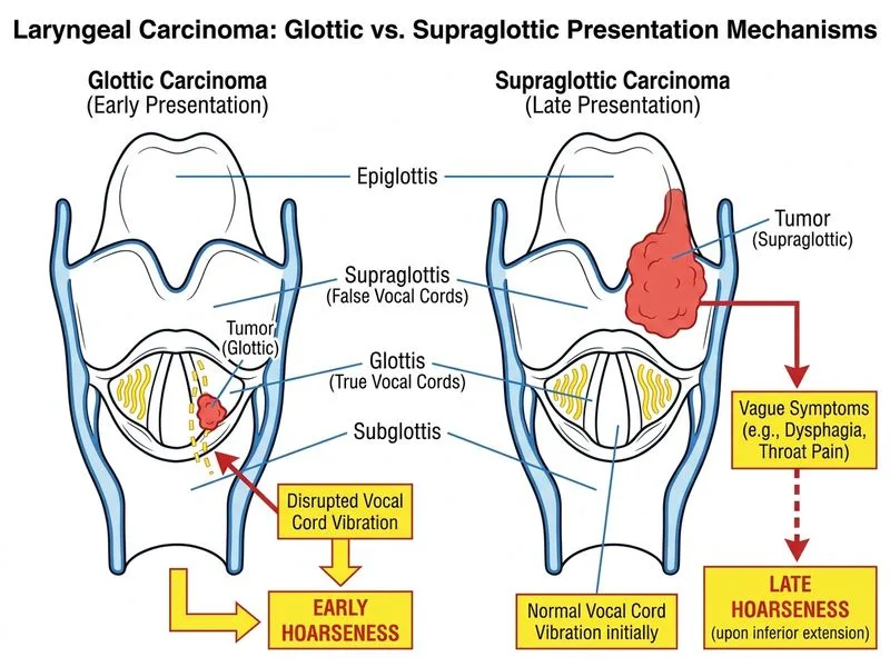 Laryngeal Carcinoma diagram