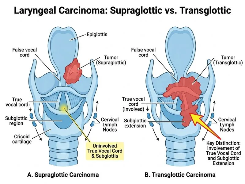 Laryngeal Carcinoma diagram