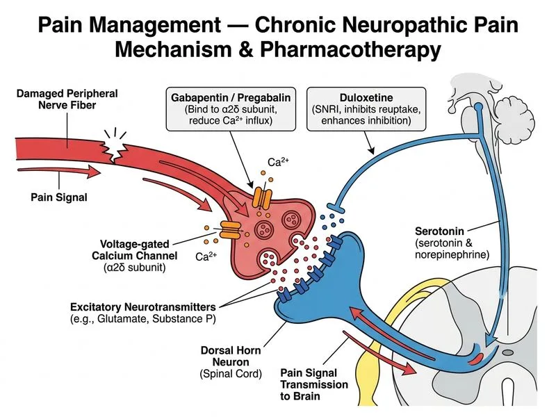 Pain Management — Acute and Chronic diagram