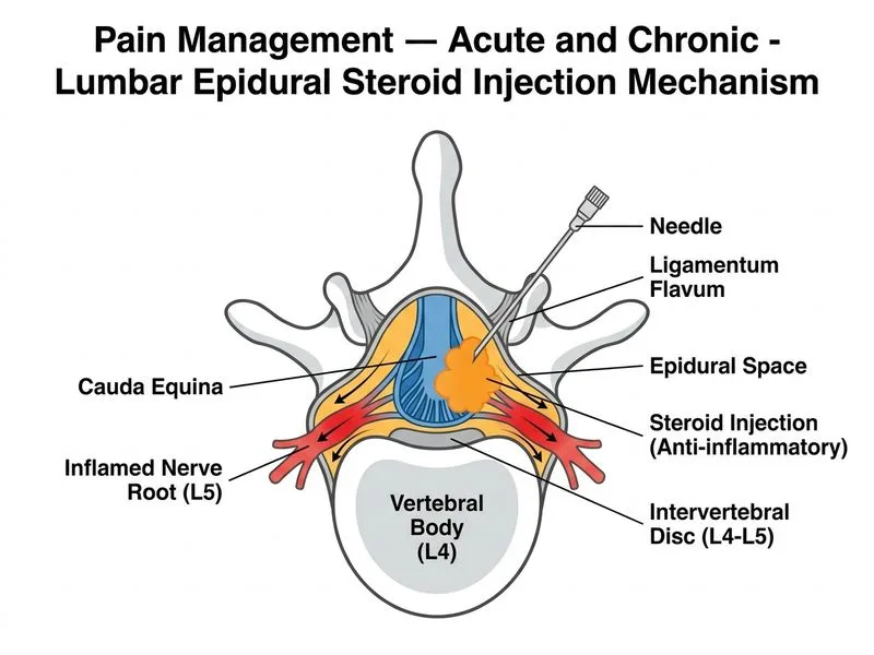 Pain Management — Acute and Chronic diagram