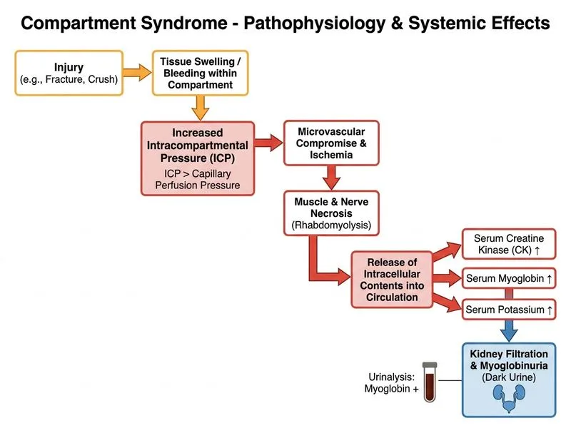 Compartment Syndrome diagram