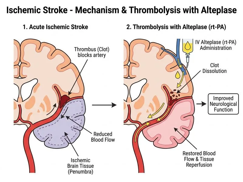 Ischemic Stroke diagram