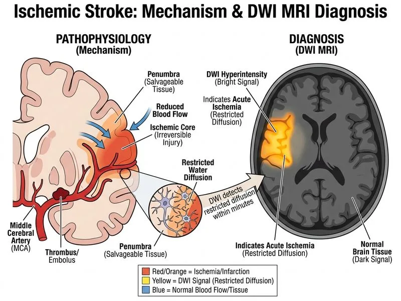 Ischemic Stroke diagram