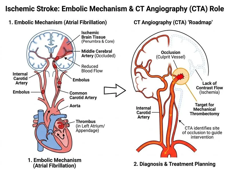 Ischemic Stroke diagram