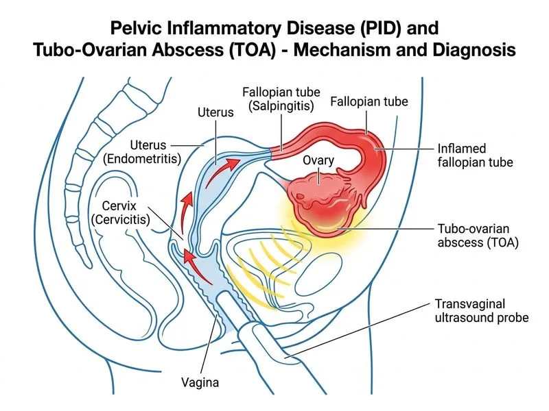 Pelvic Inflammatory Disease diagram