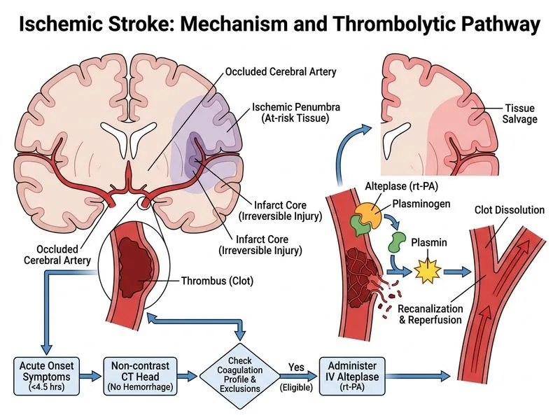 Ischemic Stroke diagram
