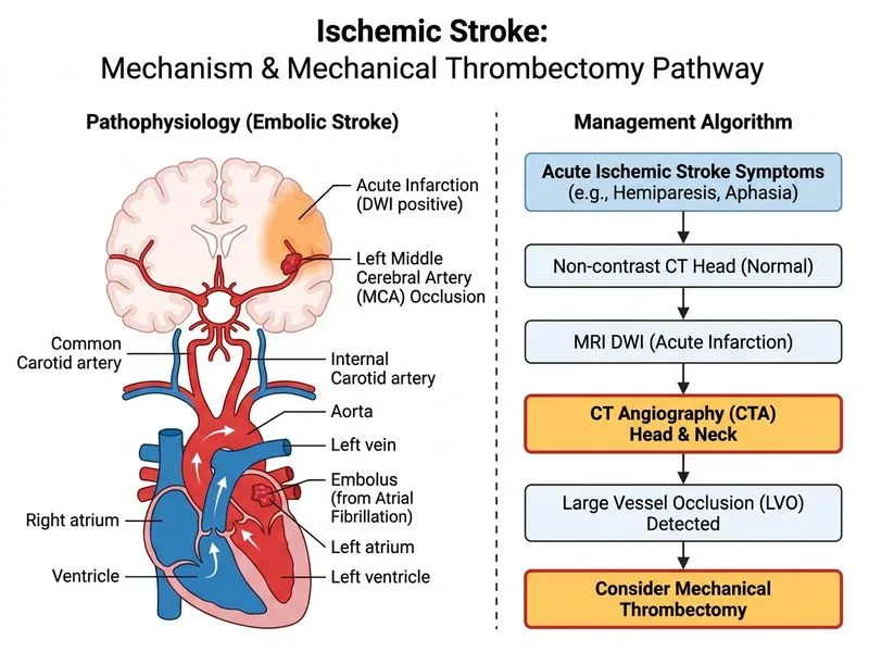 Ischemic Stroke diagram