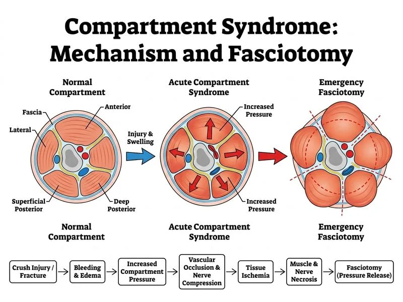 Compartment Syndrome diagram