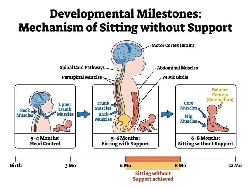 Developmental Milestones diagram