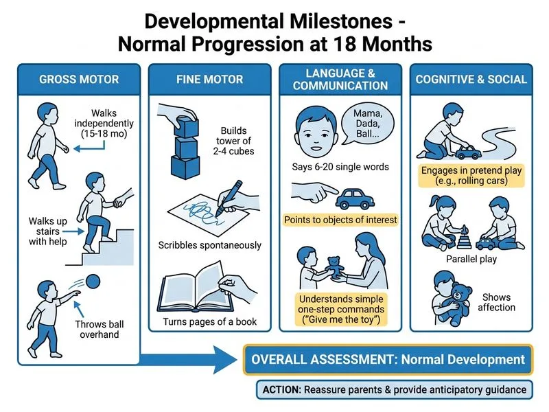 Developmental Milestones diagram