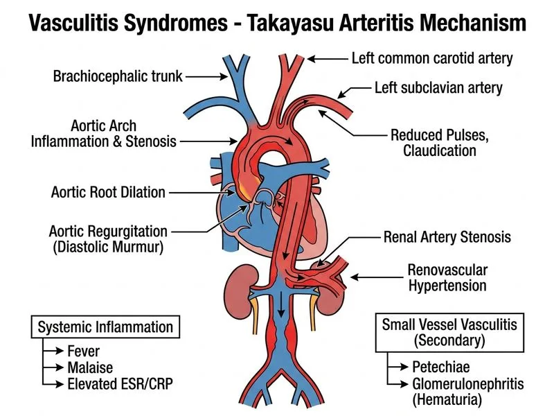 Vasculitis Syndromes diagram
