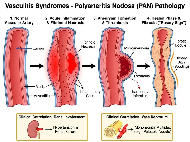 Vasculitis Syndromes diagram