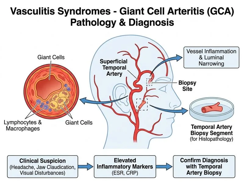 Vasculitis Syndromes diagram