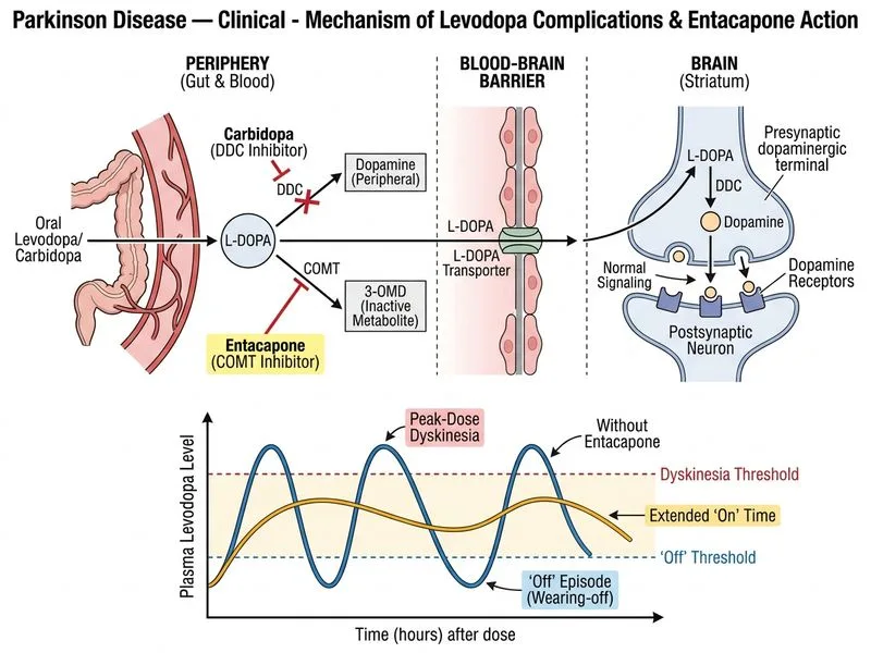 Parkinson Disease — Clinical diagram