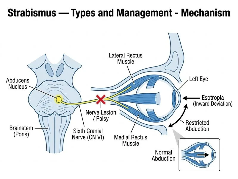 Strabismus — Types and Management diagram