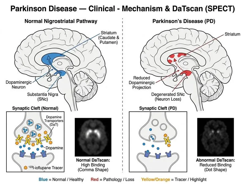 Parkinson Disease — Clinical diagram