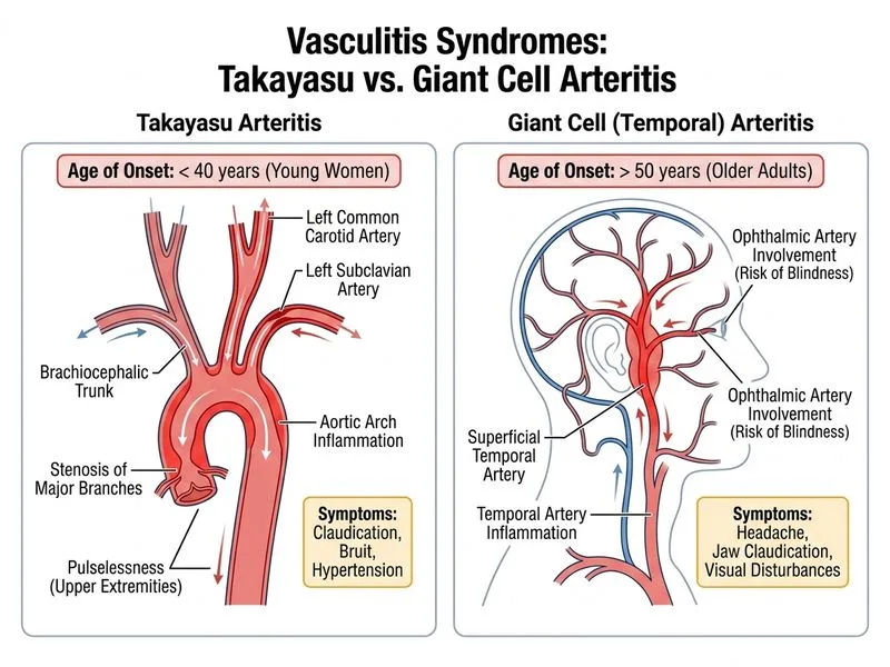 Vasculitis Syndromes diagram
