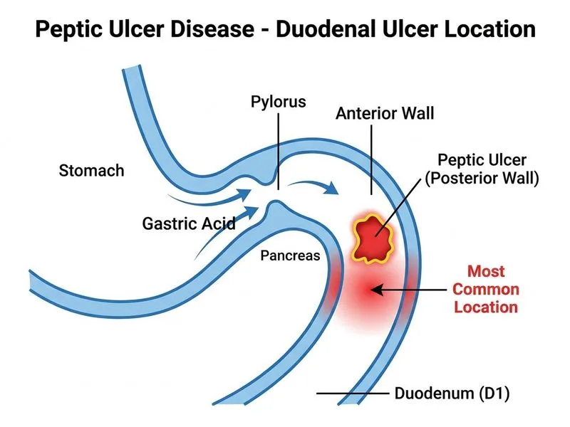 Peptic Ulcer Disease diagram