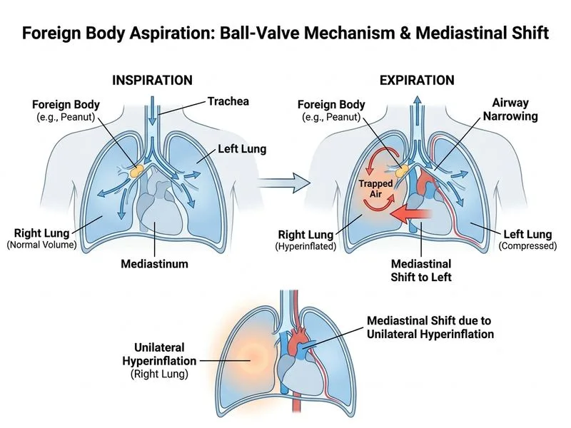 Foreign Body Airway diagram