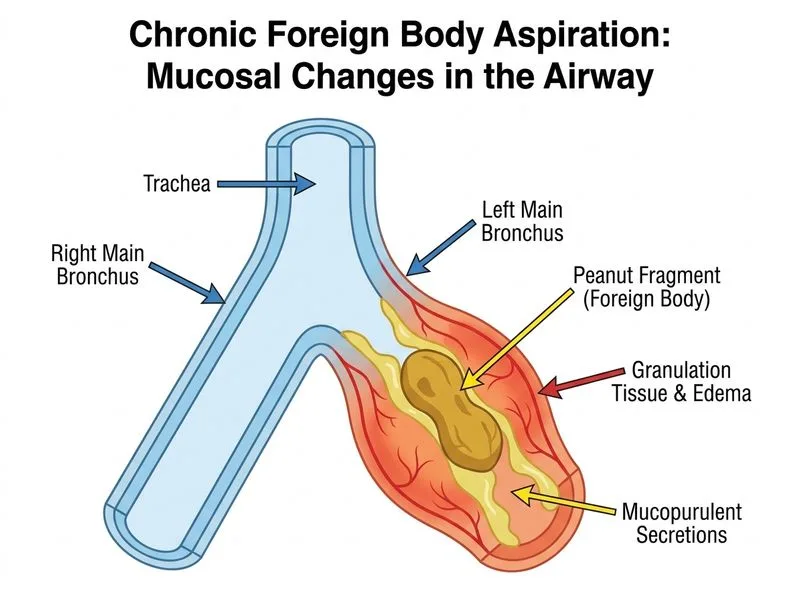 Foreign Body Airway diagram
