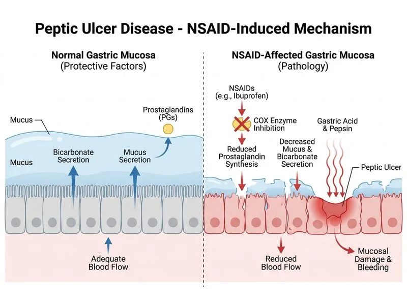 Peptic Ulcer Disease diagram