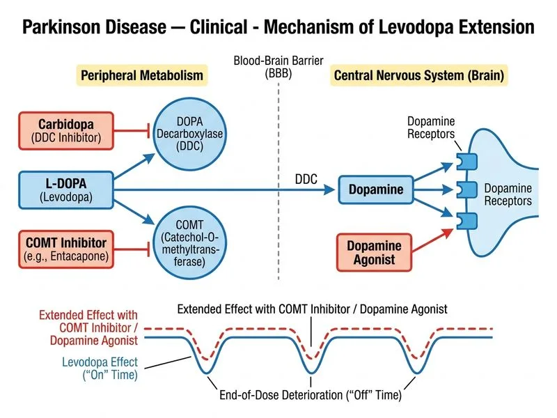 Parkinson Disease — Clinical diagram