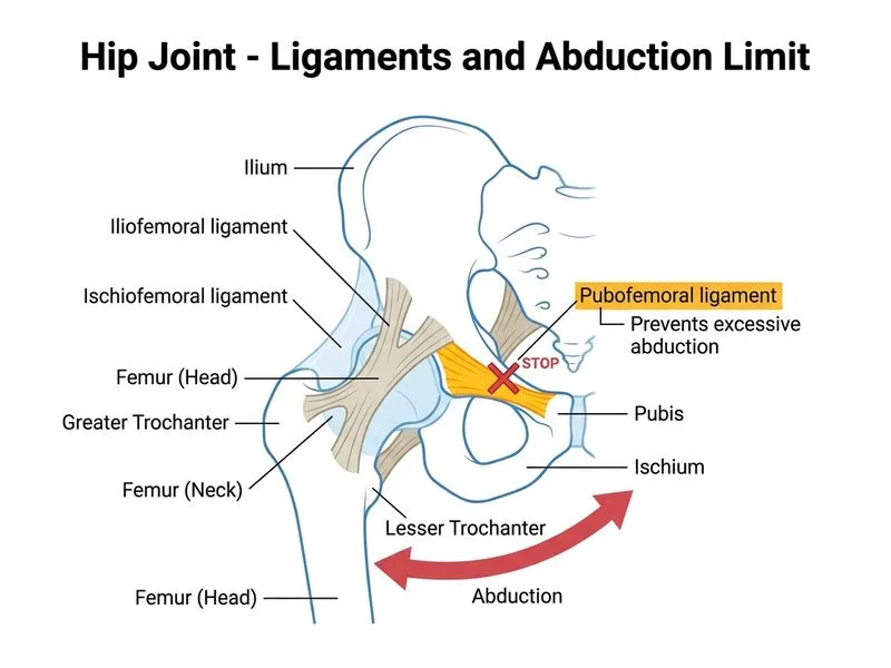 Hip Joint diagram