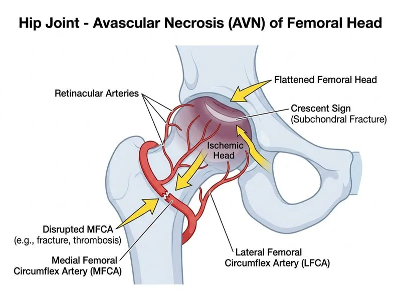 Hip Joint diagram