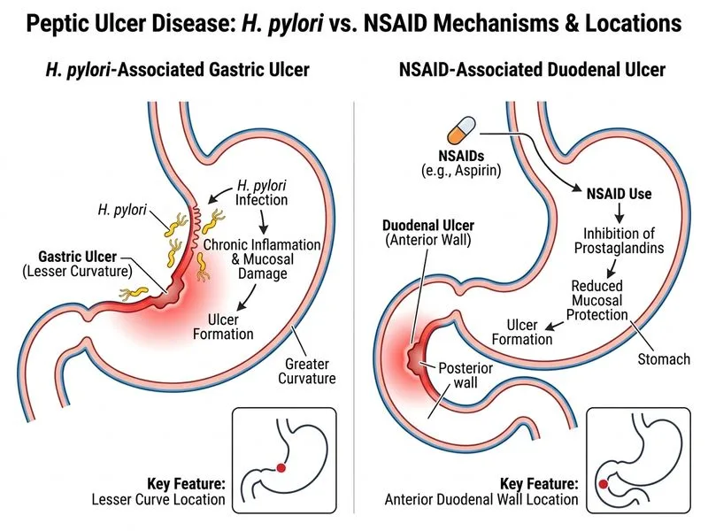 Peptic Ulcer Disease diagram