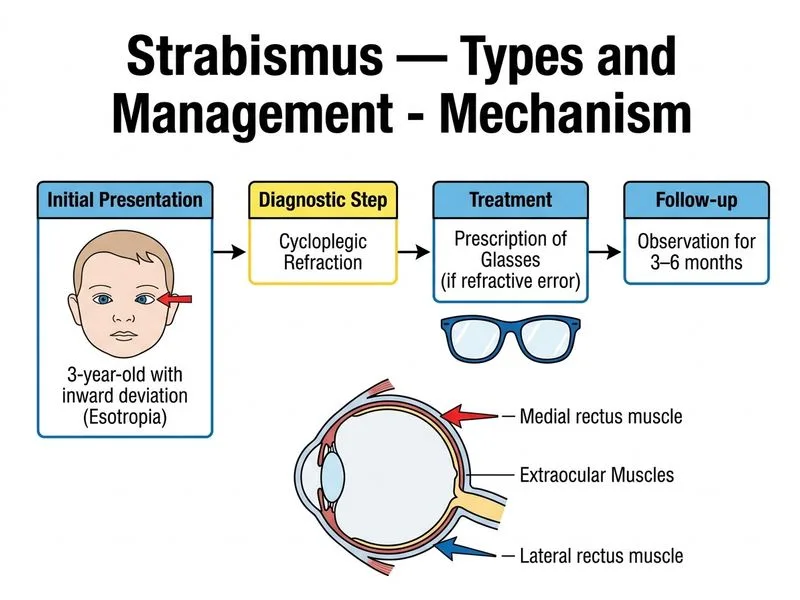 Strabismus — Types and Management diagram