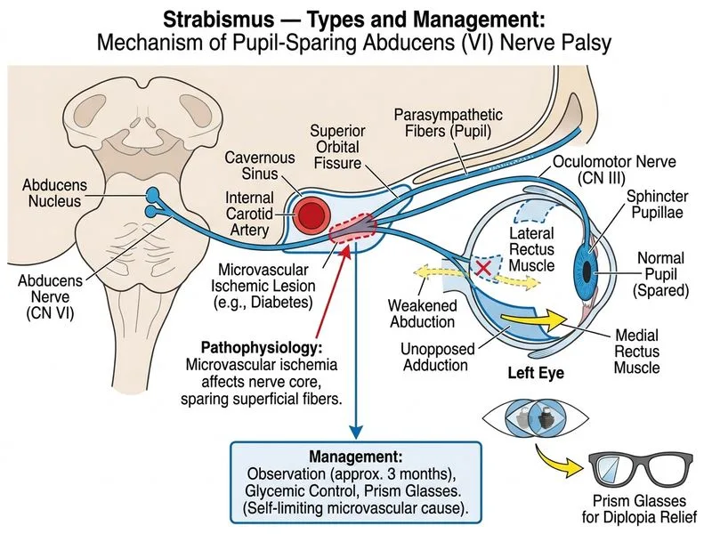 Strabismus — Types and Management diagram