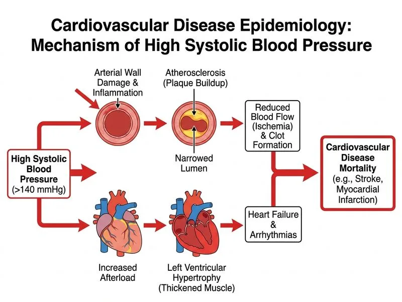 Cardiovascular Disease Epidemiology diagram