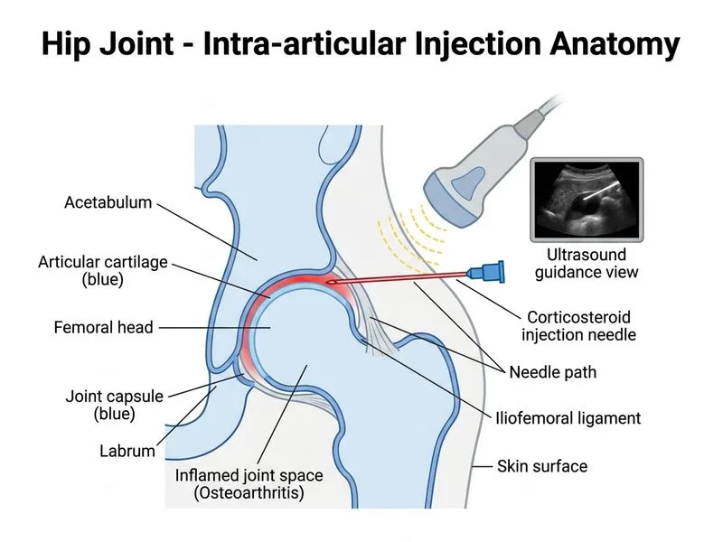 Hip Joint diagram