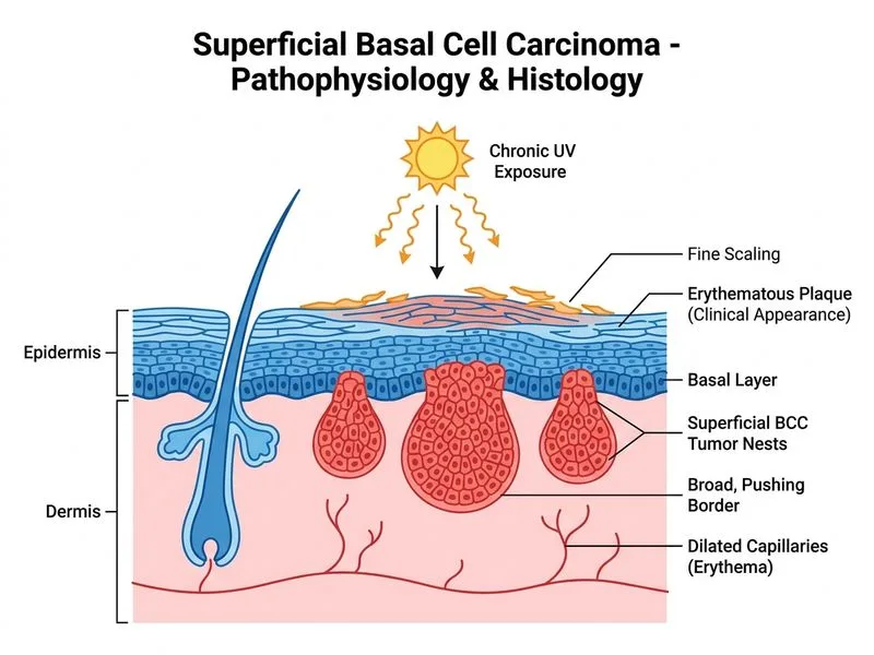 Basal Cell Carcinoma diagram