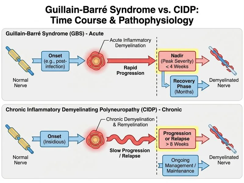 Guillain-Barré Syndrome diagram