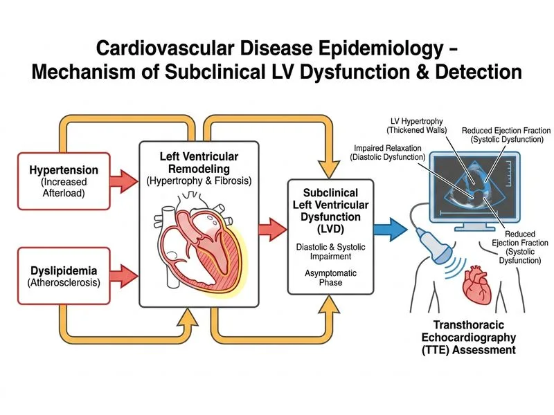 Cardiovascular Disease Epidemiology diagram