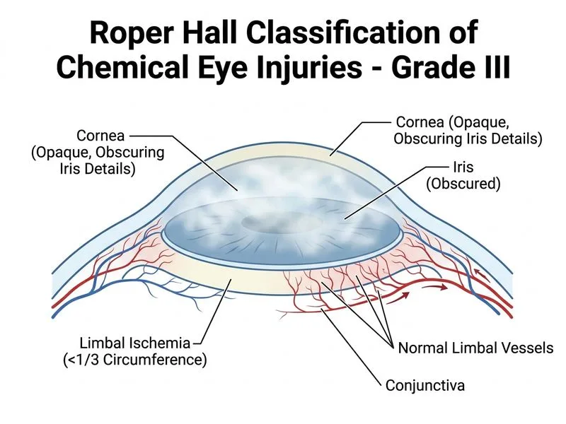 Chemical Injuries of Eye diagram