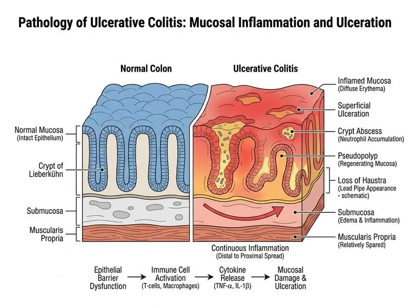 Inflammatory Bowel Disease diagram