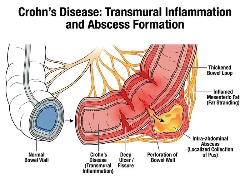 Inflammatory Bowel Disease diagram