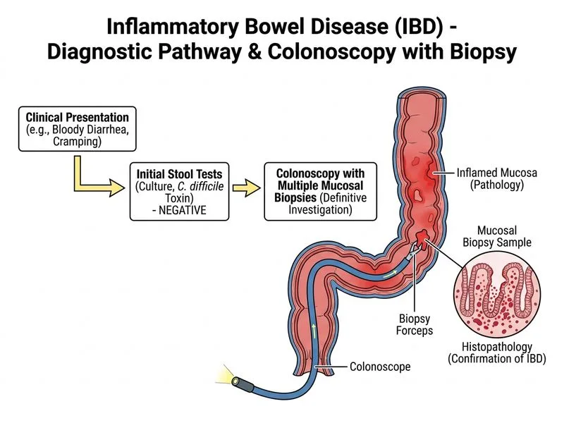 Inflammatory Bowel Disease diagram
