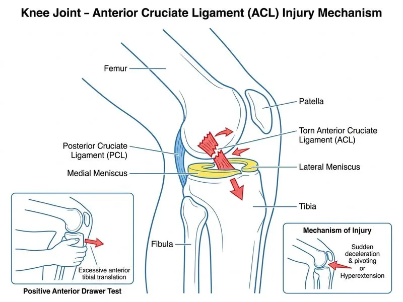 Knee Joint diagram