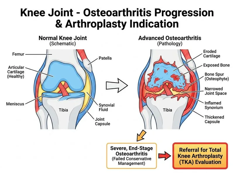 Knee Joint diagram