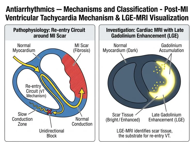 Antiarrhythmics — Mechanisms and Classification diagram