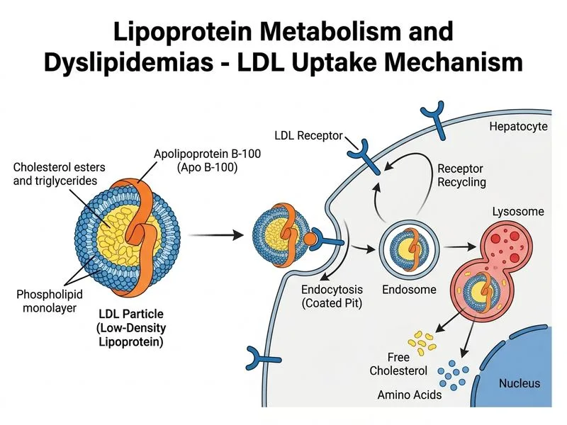 Lipoprotein Metabolism and Dyslipidemias diagram