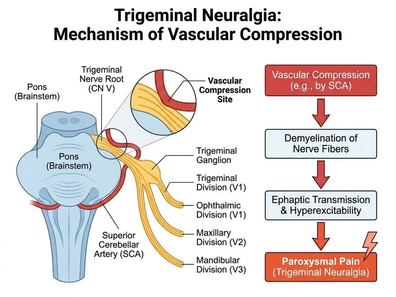 Trigeminal Nerve diagram