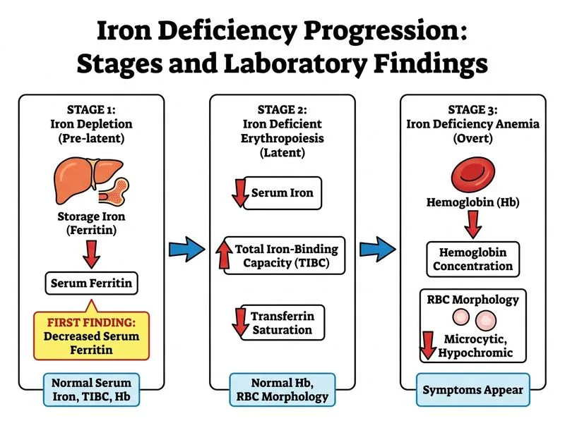 Iron and Anemia diagram