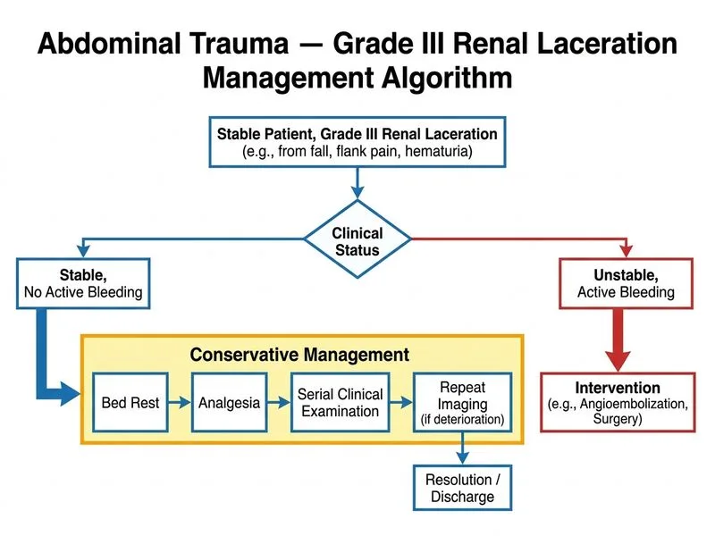 Abdominal Trauma — Specific Organ Injuries diagram