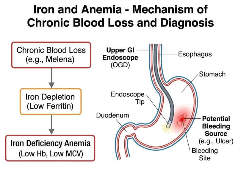 Iron and Anemia diagram