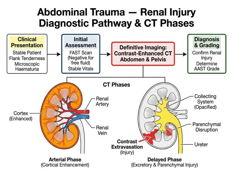Abdominal Trauma — Specific Organ Injuries diagram