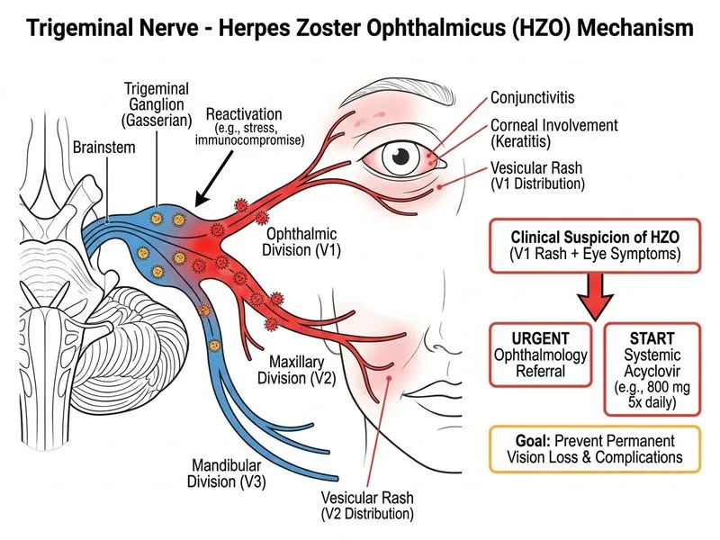 Trigeminal Nerve diagram